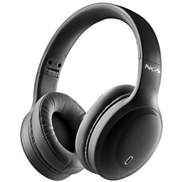 NGS Artica Glacier Auriculares Inalámbricos y Alámbricos Negros